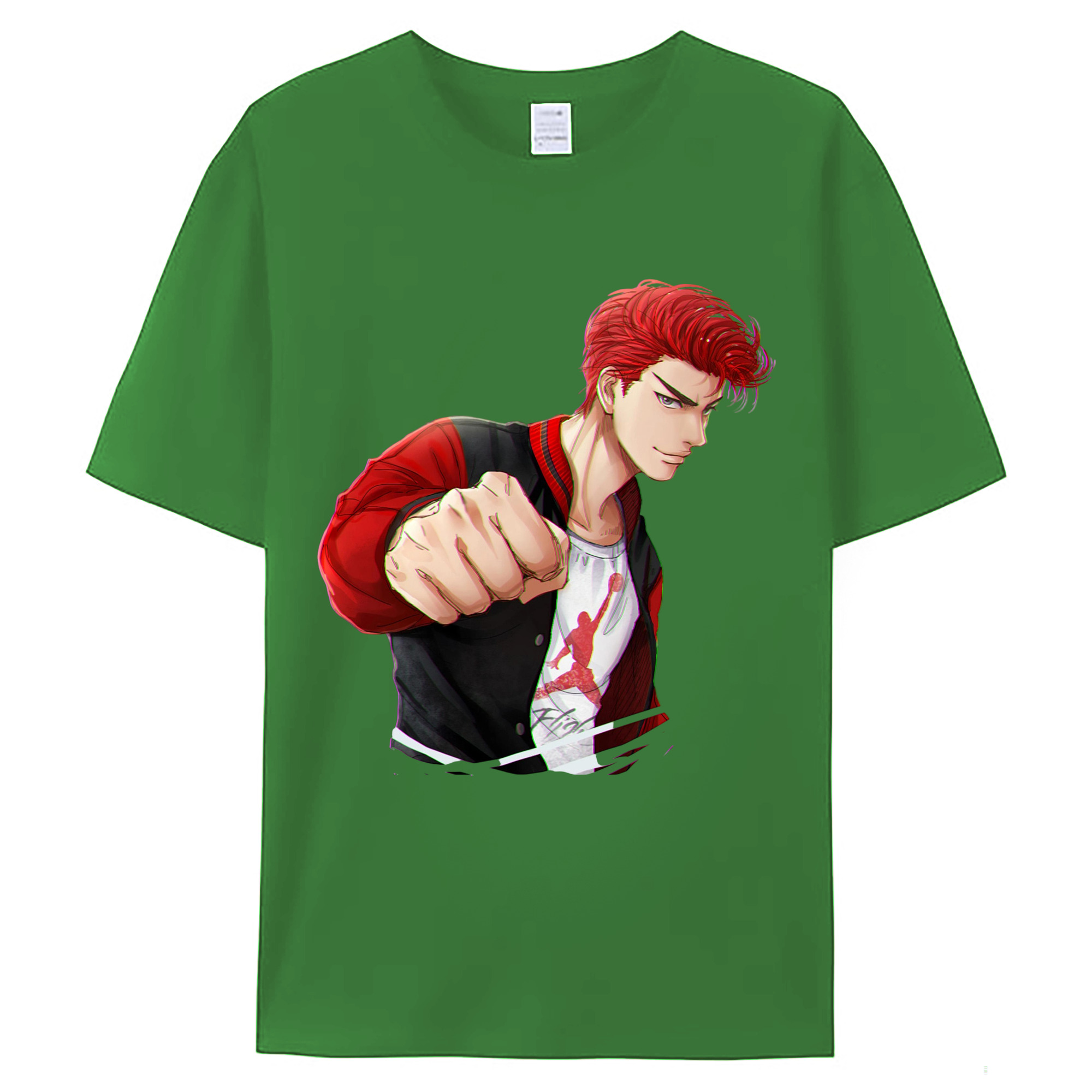 （画像用） SLAM DUNK／スラムダンク レディースカジュアルプリントTシャツ（綿100％）